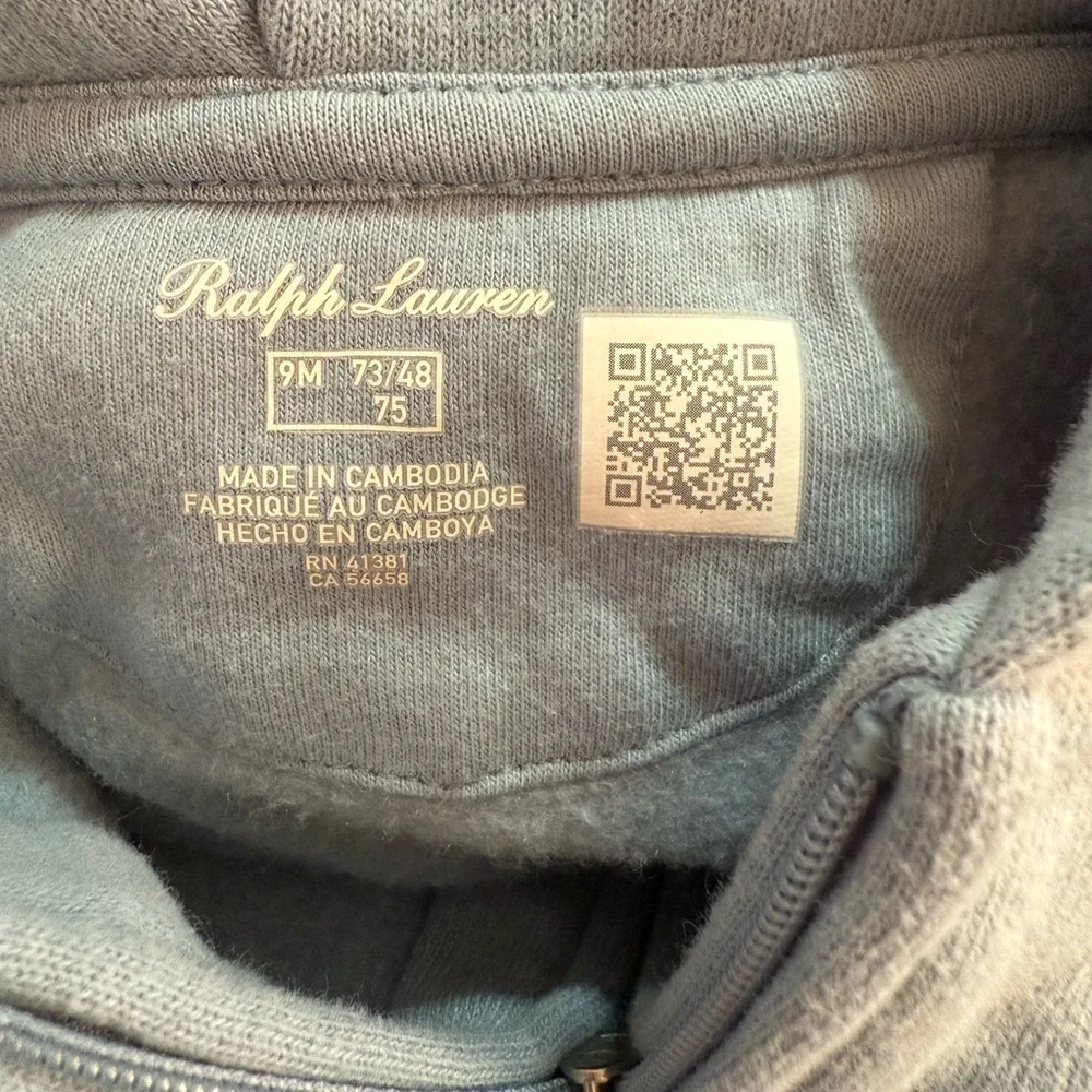 Ralph Lauren Full Zip Hoodie Sweatsuit